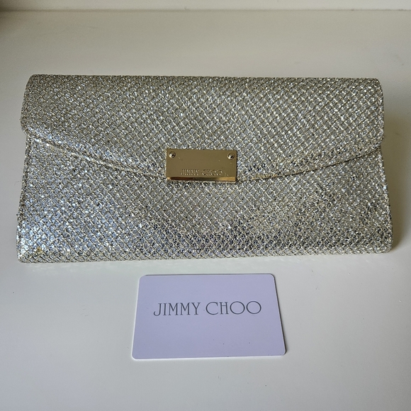 Jimmy Choo clutch Riane in Champagne - Picture 2 of 5